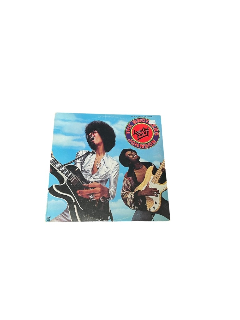 The Brothers Johnson Look Out for #1 Vinyl LP 1976 A&M SP-4567 Funk Soul Unteste